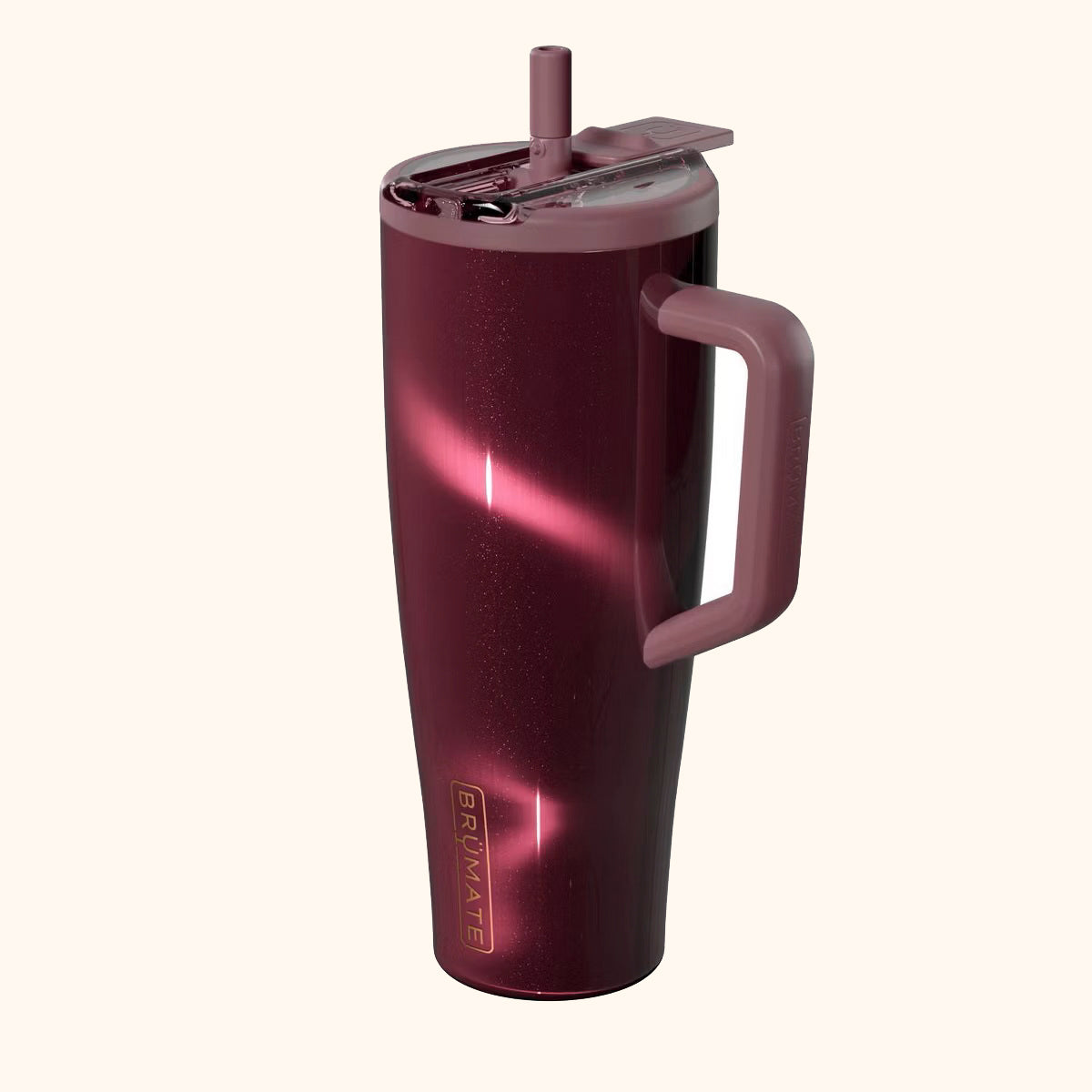 BruMate 40 oz Mystic Tumbler Stainless Steel Era Flip Straw