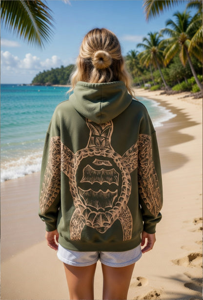 Sea Turtle Custom Hoodie