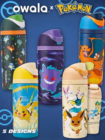Pokémon 30th Anniversary - 16 Oz FreeSip Water Bottle